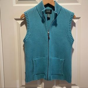 Ralph Lauren zip sweater vest